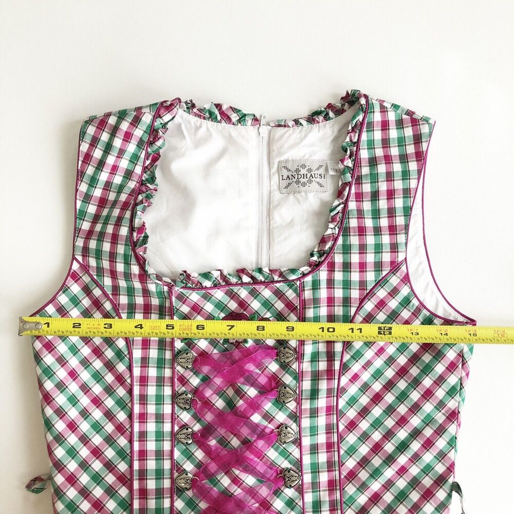 Pink and Green Women’s Dress - Picture 11 of 12